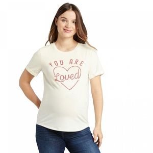 Isabel Maternity Soft Graphic T-shirt